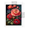 Poppy Flower - 11CT Stamped Cross Stitch 40*55cm/15.75*21.65in