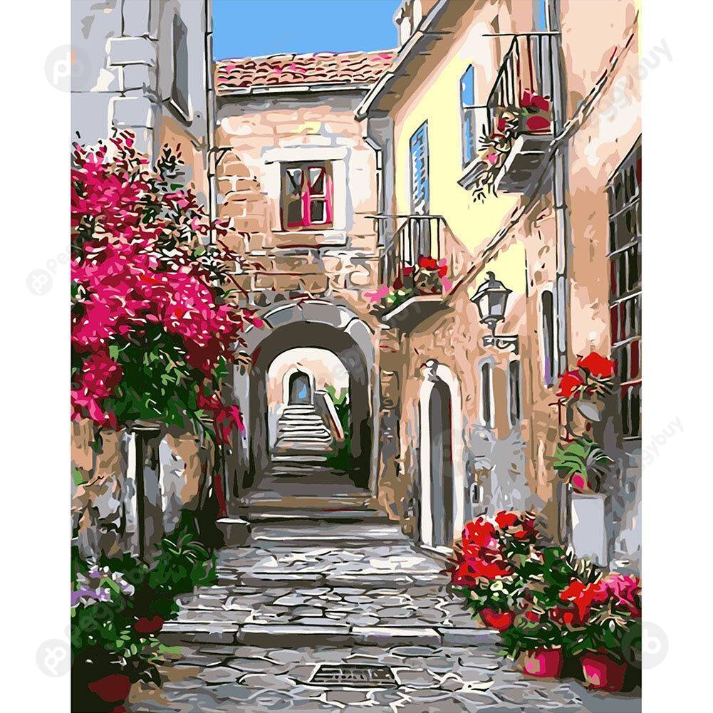 

40*50CM Paint By Numbers-House, 501 Original