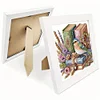 5D DIY Partial Special Shaped Drill Diamond Painting Bird Home With Frame Kit 19.2x19.2cm