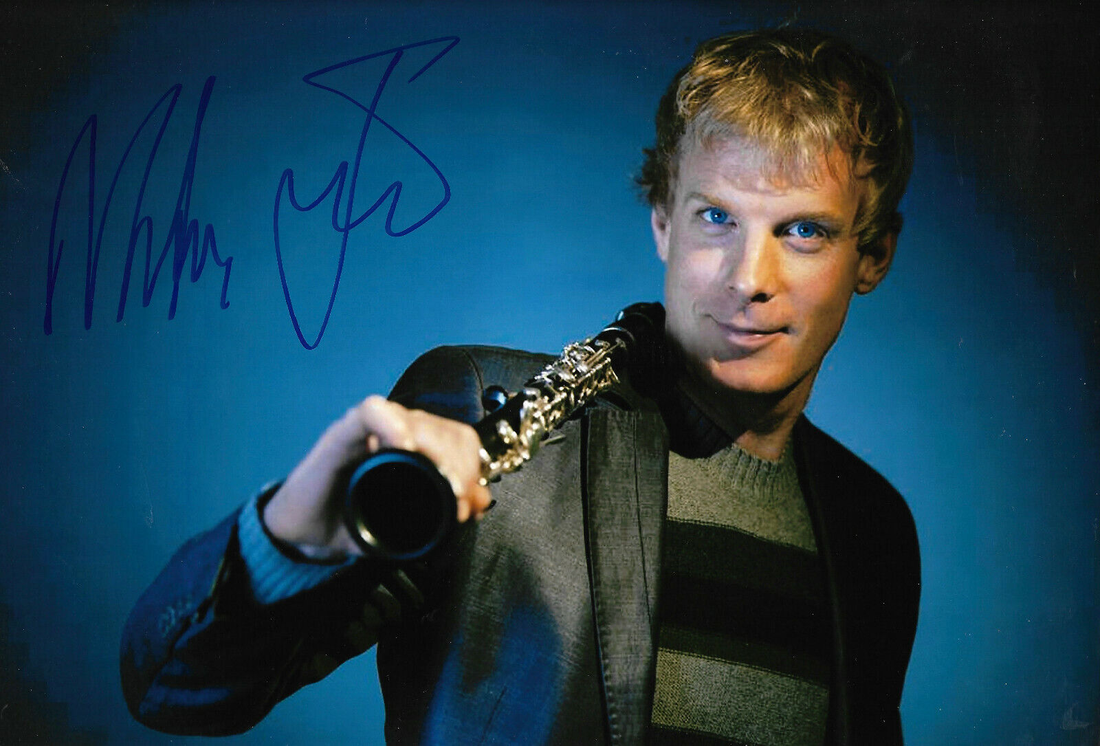 Martin Fr?st signed 8x12 inch Photo Poster painting autograph