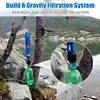 2 Pcs Water Filter Coupling Kit Filtration Cleaning Couplings for Hiking Camping