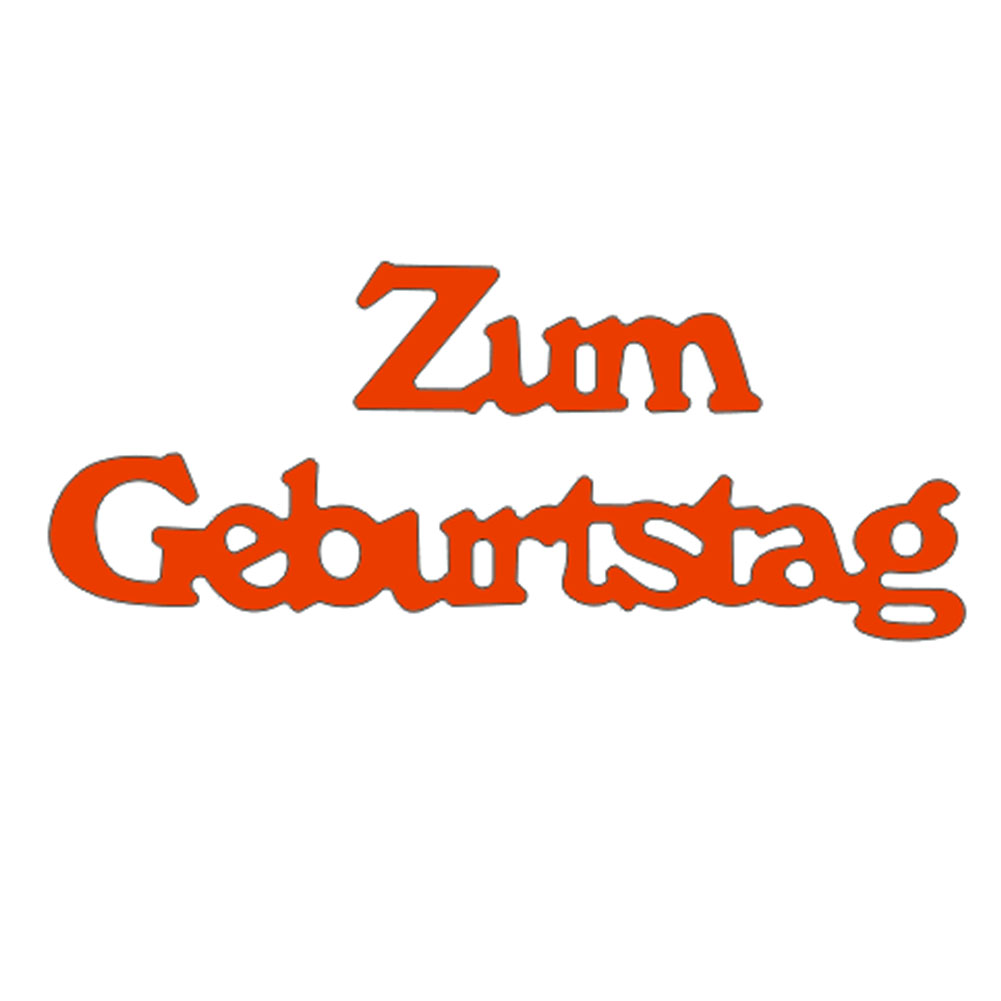 

German Word - Paper Craft Cutting Dies, 501 Original