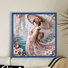Kimono Girl-11CT Stamped Cross Stitch 50*50cm