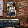Pin Up Girl - Metal Tin Signs(8*12Inch/12*16Inch)