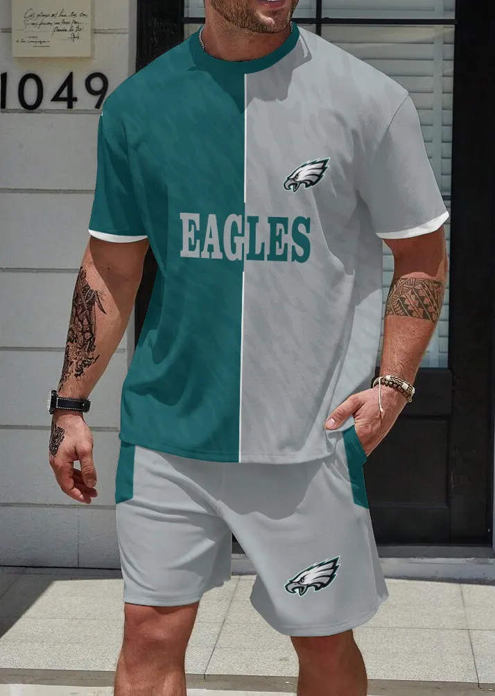 Philadelphia Eagles  Limited Edition Top And Shorts Two-Piece Suits