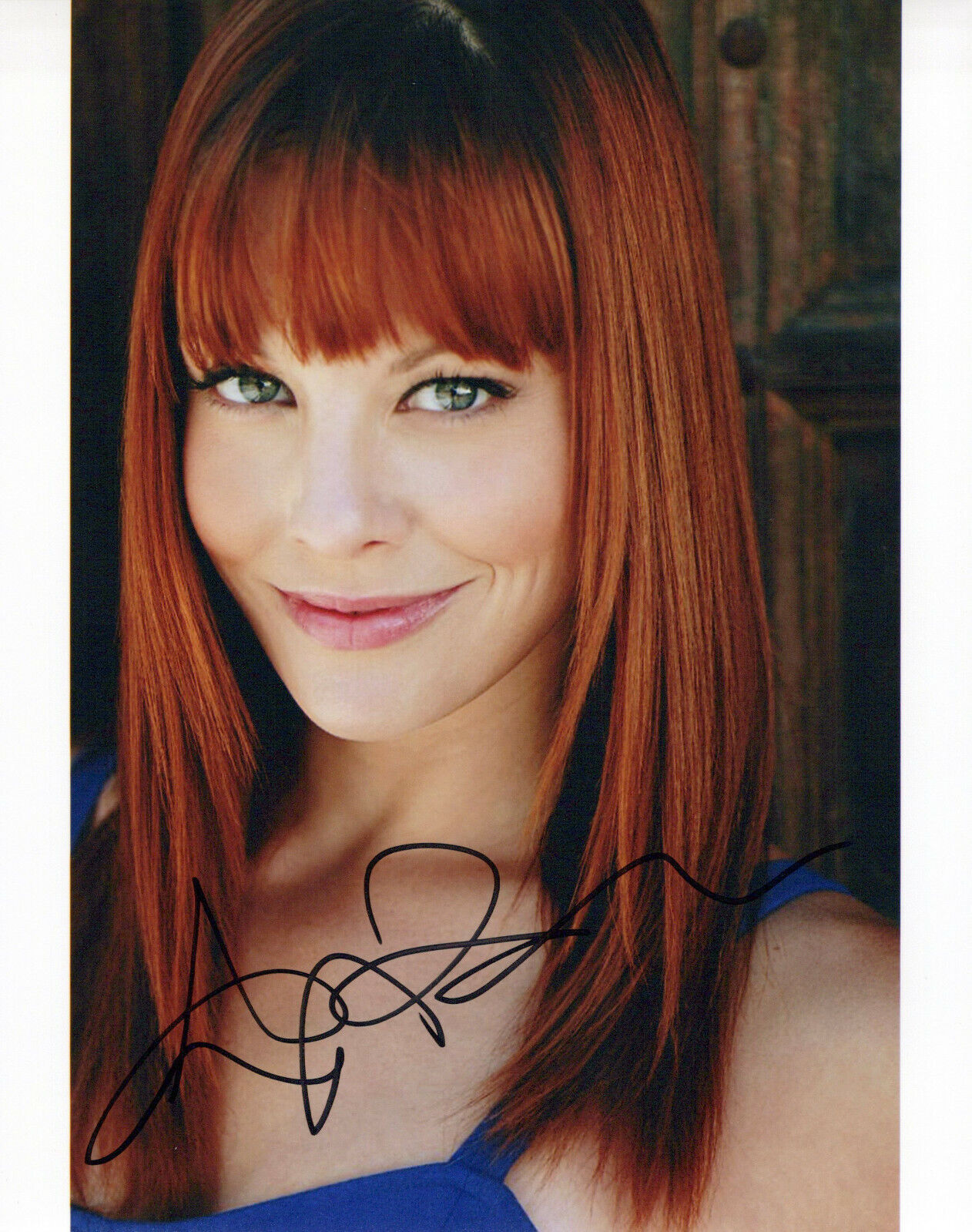 Amy Paffrath glamour shot autographed Photo Poster painting signed 8x10 #14