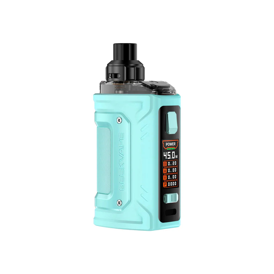 Teal Geekvape H45 Classic 45W Aegis Hero 2 Classic pod system with digital display