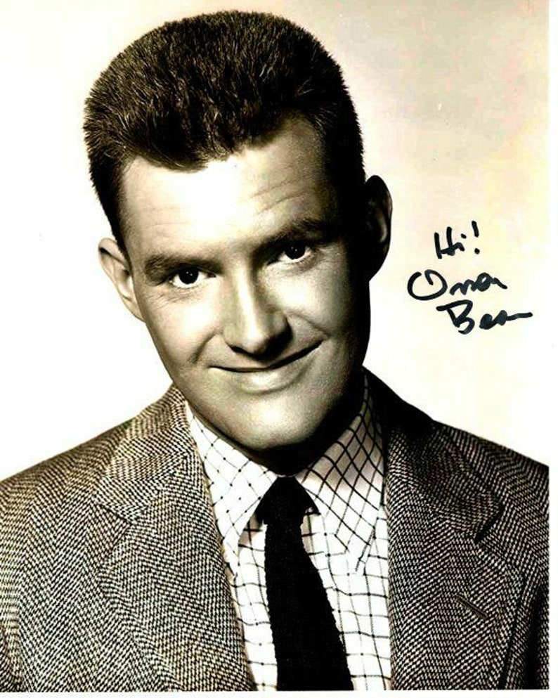 Orson bean signed autographed Photo Poster painting