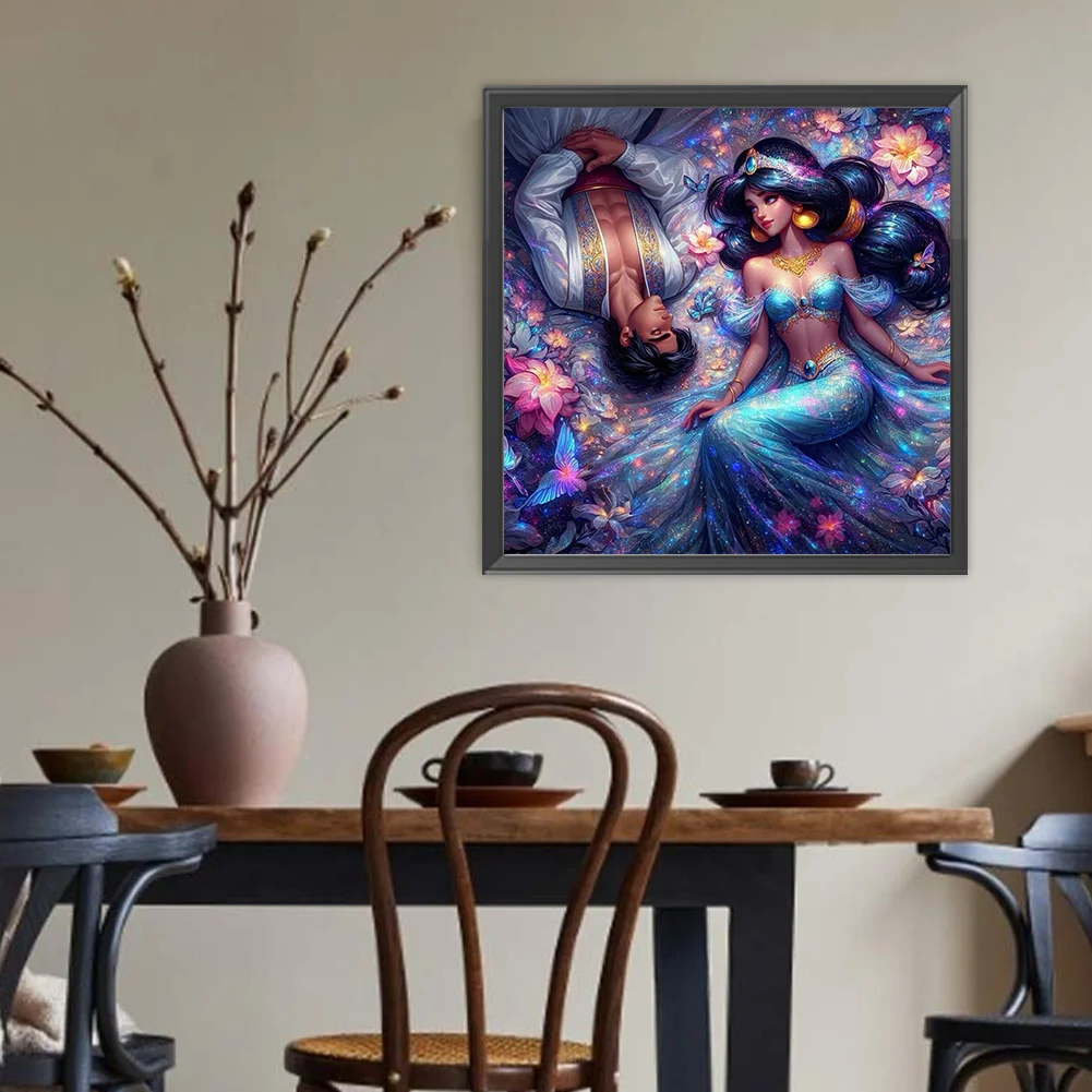 Diamond Painting - Full Round Drill - Princess Jasmine(Canvas|40*40cm)