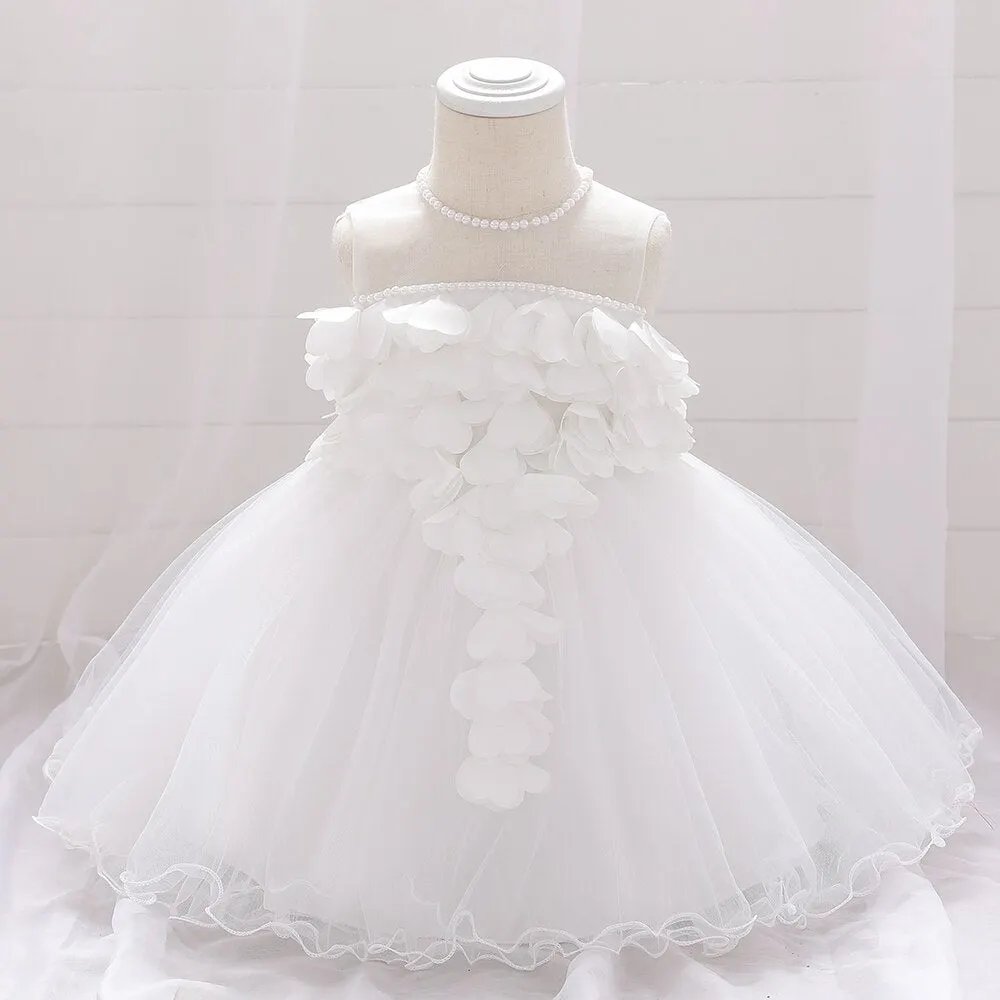 Toddler Baby Girl Christening 1 Year Birthday Dress Costume Newborn Lace Christmas Party Wedding Princess Dresses Baby Vestido