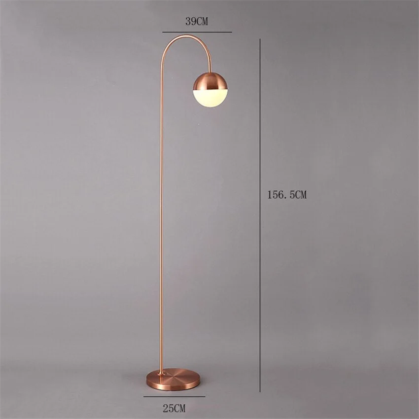 Modern Creative LED Floor Lamp Free Standing Lamps for Living Room Office Cafe Standing Lamp Bedroom Decor Metal Floor Lights