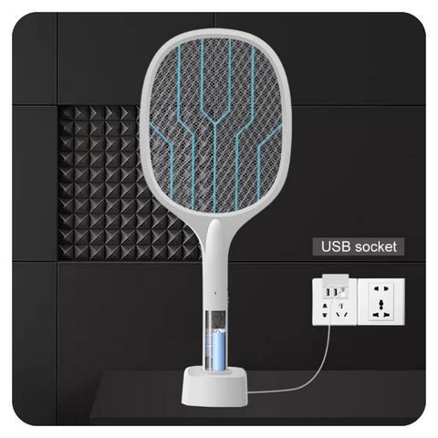 mosquito killer racket with usb cable