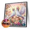 Diamond Painting-DIY Crystal Rhinestone Pigeon(40x40cm)