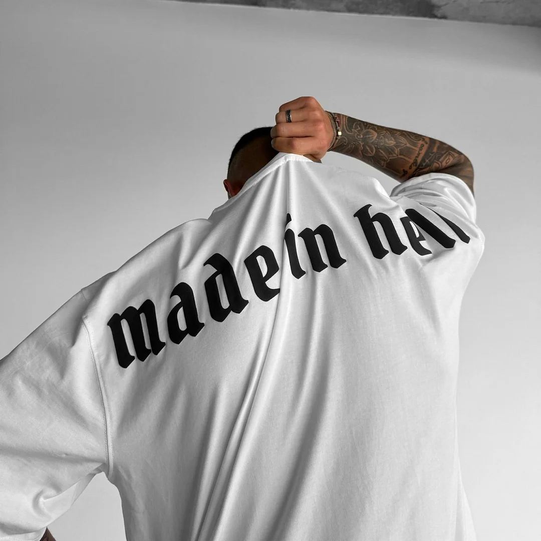 Unisex Casual Made In Hell T-shirt