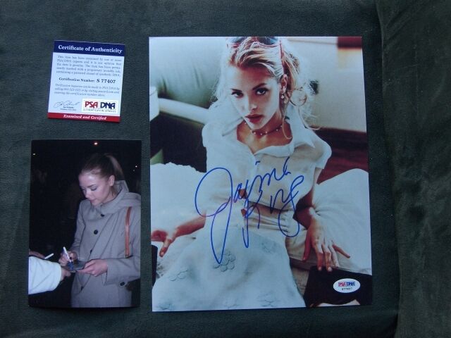 Jaime King Hot! signed autographed 8x10 Photo Poster painting PSA/DNA coa cert PROOF!!