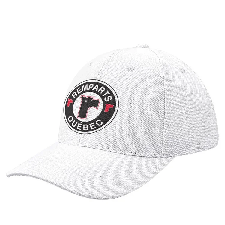 Quebec Remparts logo Baseball Cap Military Cap Man Luxury Hat Hat Luxury Brand Women S Hats 2023 Men S