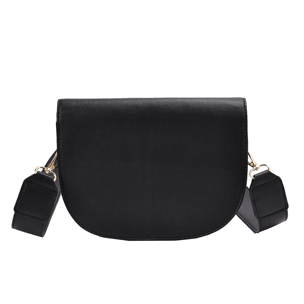 

Leather Curved Purse Small Solid Shoulder Crossbody Flap Bags, Coffee, 501 Original