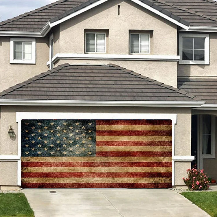 7.4 Independence Day Garage Door Mural