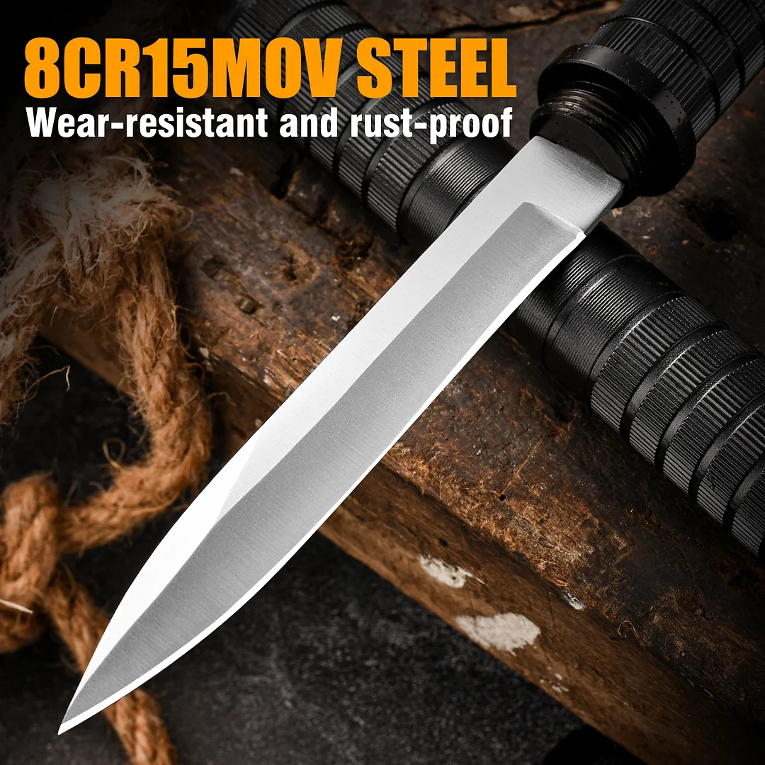 High Hardness 5Cr13 Stainless Steel Fixed - Blade Wilderness Survival Straight Knife Wilderness Survival Defense Tactical Knife