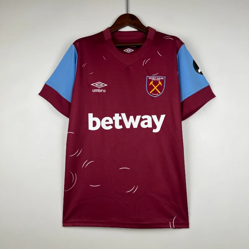 23-24 West Ham United Soccer Jersey Home