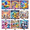 (Multi Style)Clownfish And Turtle-Full Embroidery 2 Strands 14CT Stamped Cross Stitch-40*40CM