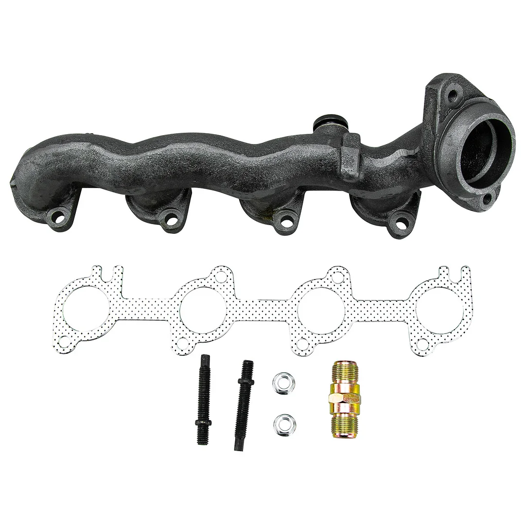Alloyworks Left Exhaust Manifold w/Gasket Kit for 1997-98 Ford Expedition F-150 F-250 4.6L