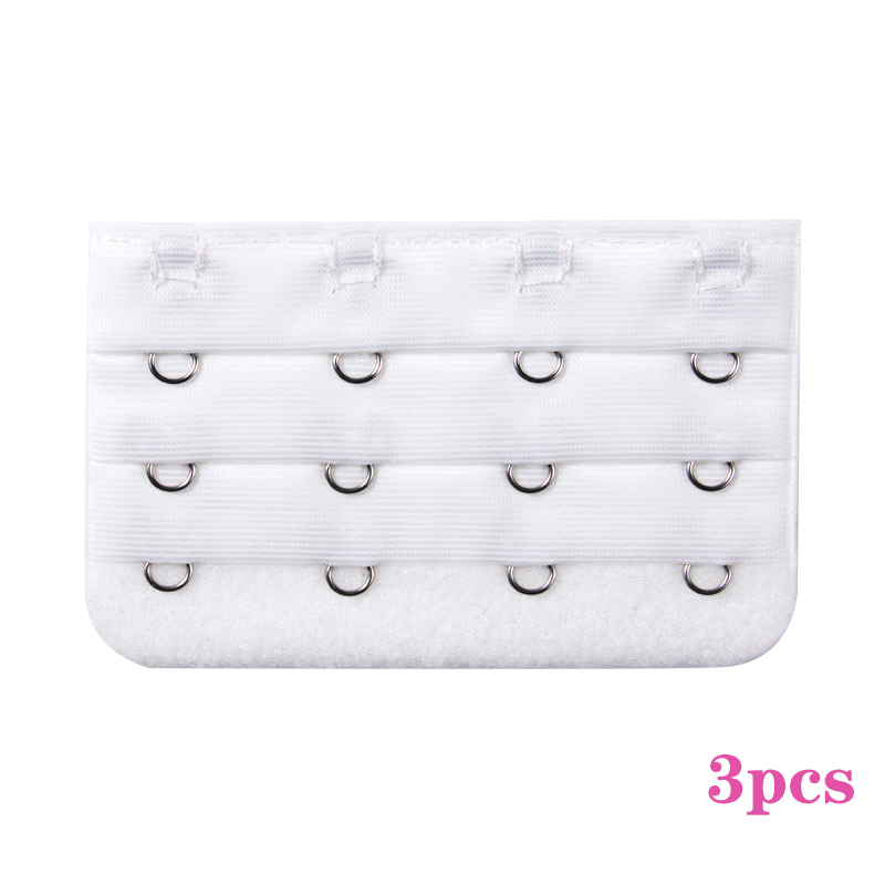 Akayes 3pcs Bra Extenders Strap Extension 3 Hooks 2 Rows Intimates Lengthened Bra Hook Extenders Women Intimates Accessories