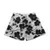 Unisex Floral Print Athletic Shorts by Inlyline