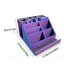 Diamond Painting Tool Rack with Built-in Funnel & Multi-Compartment Storage Pen Holder Diamond Painting Accessories