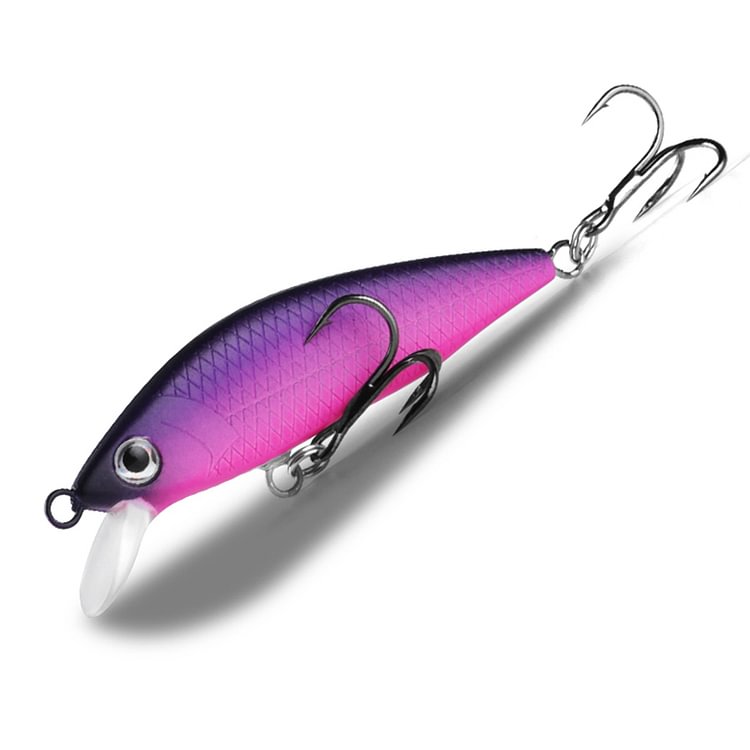 Bearking Brand 50mm 10 Color 4.4g Hard Baits Minnow Silent Hot Model Quality Fishing Lures Professional Tackle