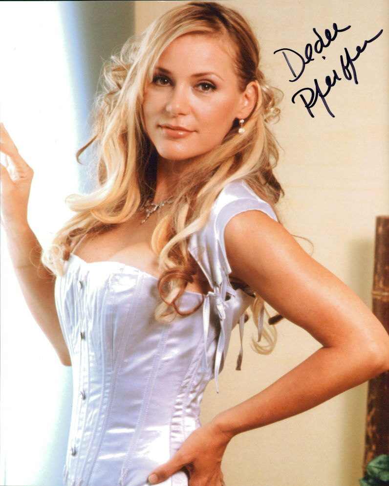 Dedee Pfeiffer signed authentic 8x10 Photo Poster painting COA