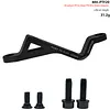 Post Mount to Flat Mount Brake Adapter 140mm / 160mm Bike Disc Brake Adapter PM to FM Caliper Bicycle Rotor Adaptor Aluminum Alloy Bike Accessories