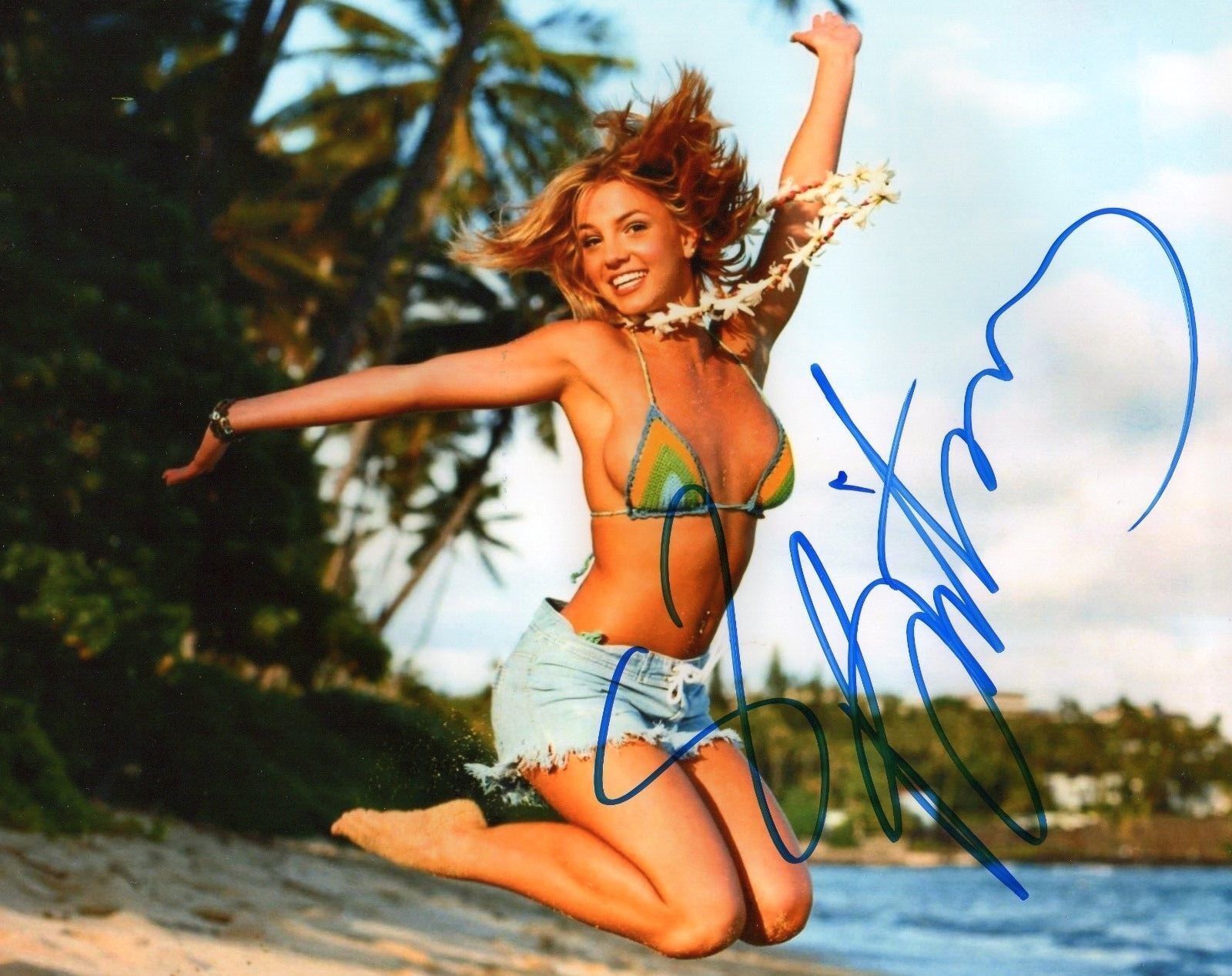 BRITNEY SPEARS AUTOGRAPHED SIGNED A4 PP POSTER Photo Poster painting PRINT 32