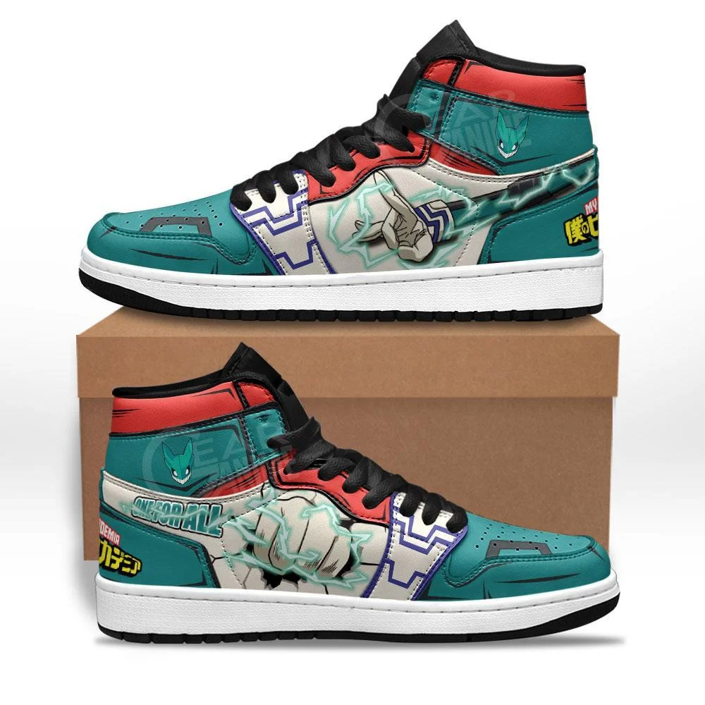 Kingofallstore - Deku Delaware Smash Sneakers Custom Anime My Hero Academia Shoes