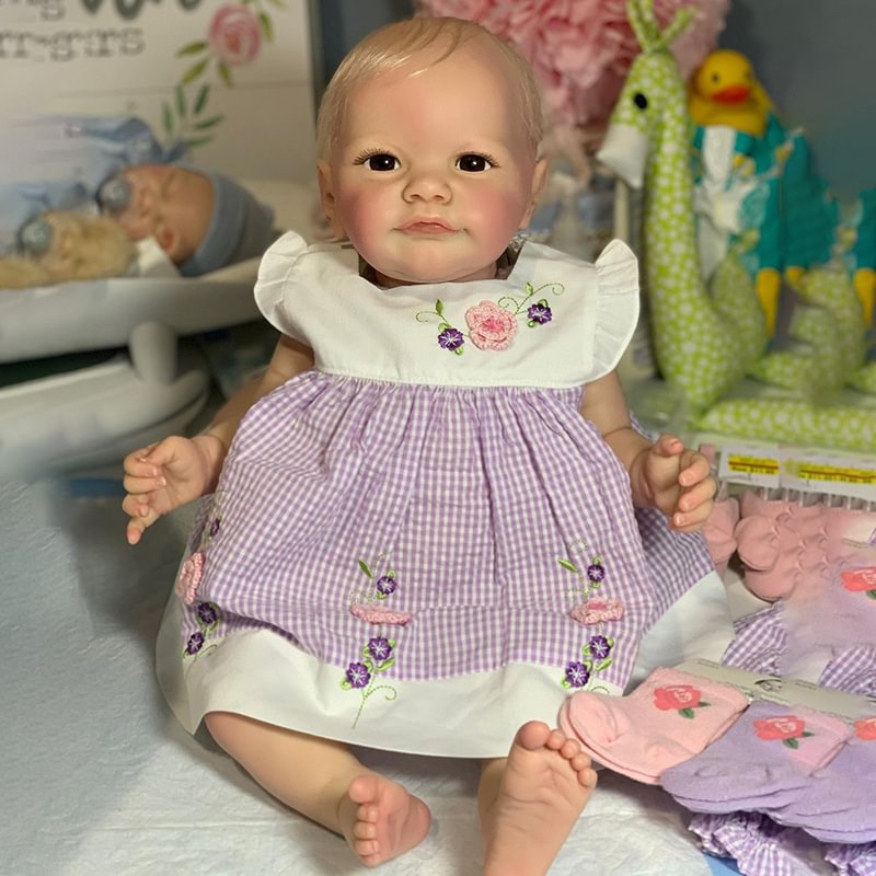 22'' Nancy Realistic Reborn Baby Girl