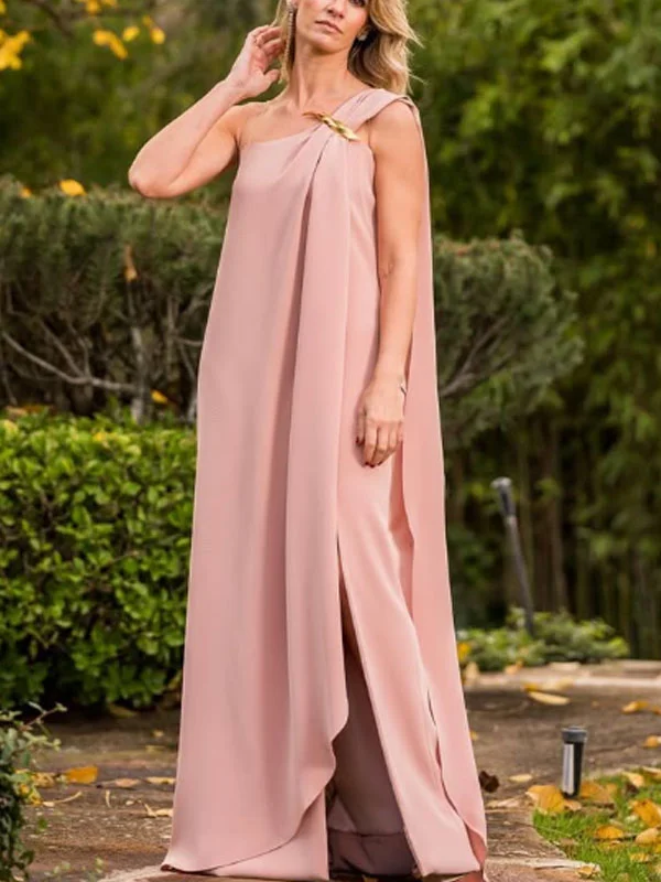 Simple Design Satin Wedding Mother's Dress