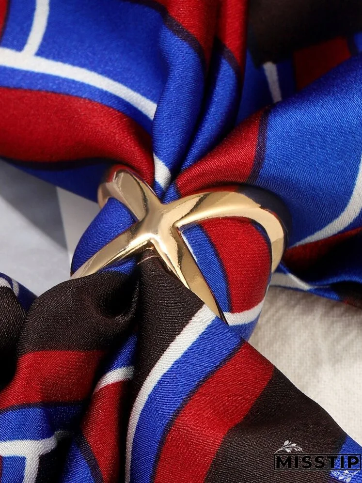 Minimalist Scarf Buckle Ring