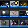 Mini COB Keychain Light USB Strong LED Work Outdoor Camping Emergency Lamp