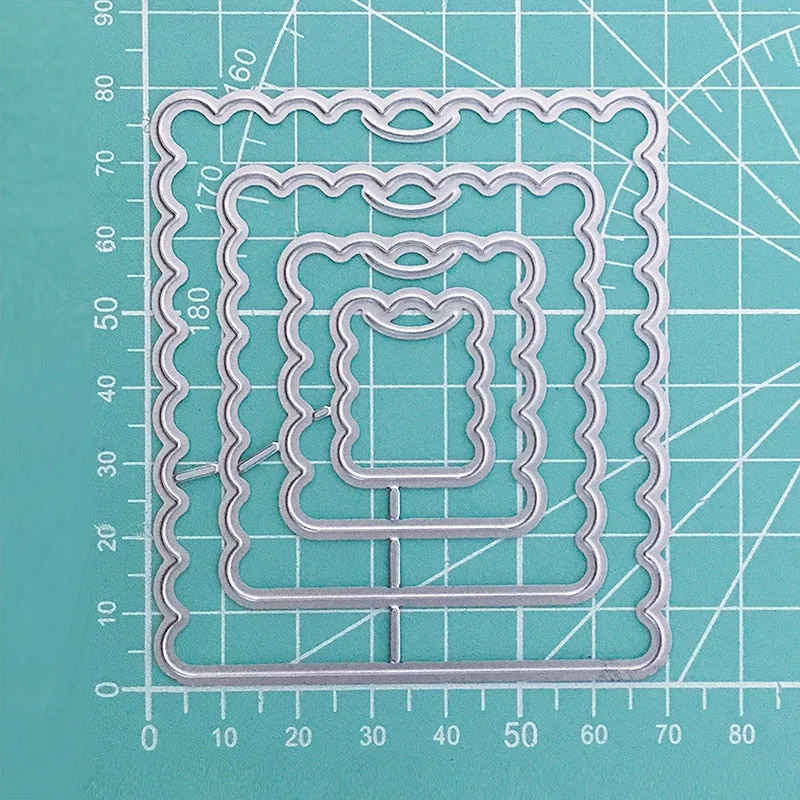 Frame Basic Model Shape Craft Metal Cutting Frame Templates Scrapbooking Embossing Paper Cards Photo Album Craft Stencils Dies