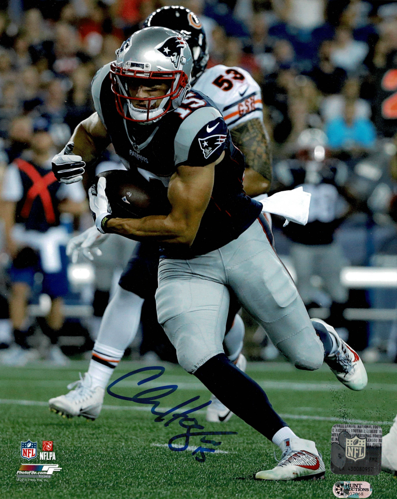 Chris Hogan signed autographed 8x10 Photo Poster painting! RARE! AMCo Authenticated! 13208