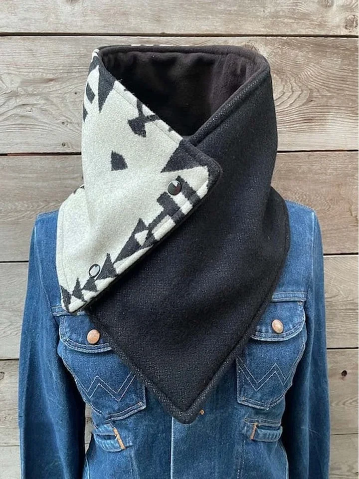 Retro Aztec ART Print Scarf
