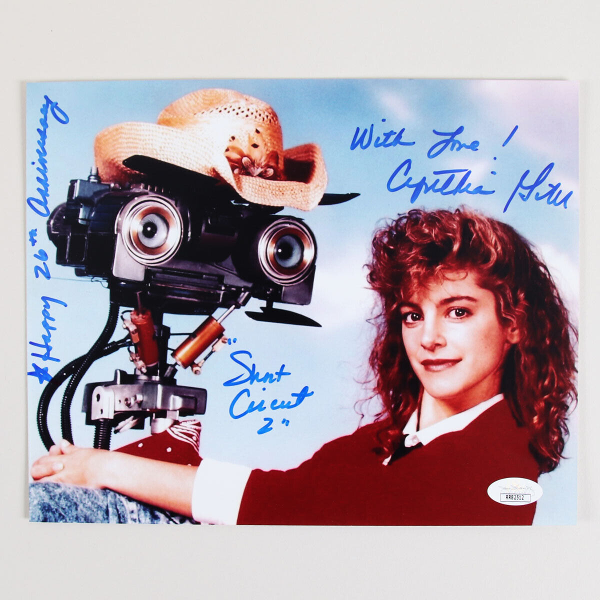 Cynthia Gibb Signed Photo Poster painting 8x10 Short Circuit 2 - COA JSA