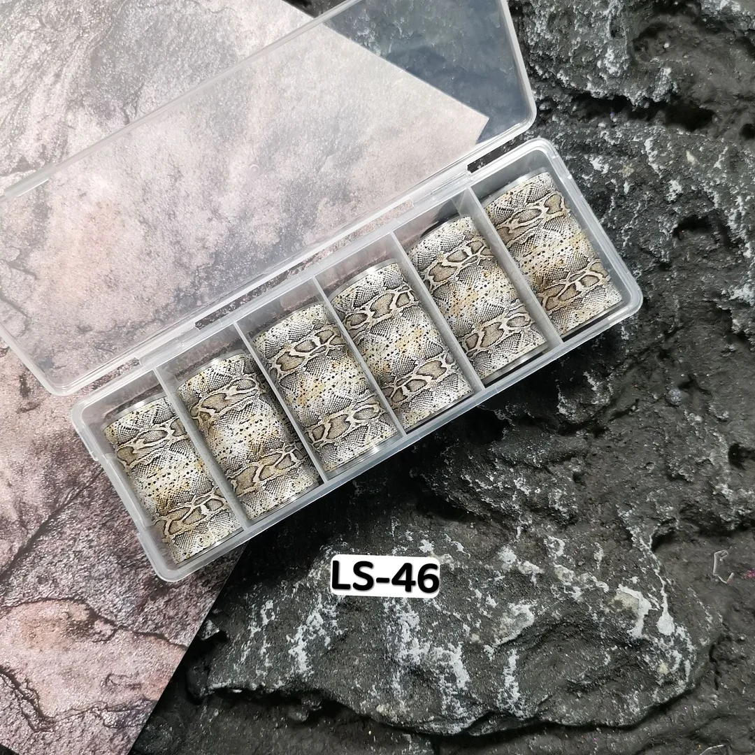 3pcs Tortoiseshell Amber Nails Foils Tortoise Shell Nail Art Transfer Foil Decals Wraps Tips Nail Manicure Decorations 4*100cm-Nail Inspo