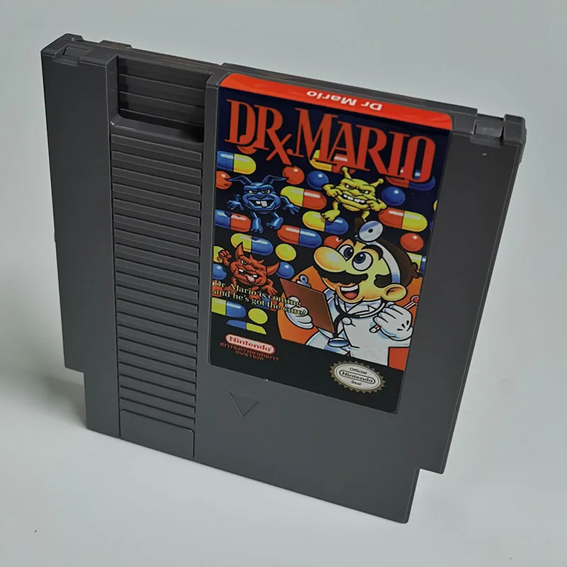 Dr. Mario For Nintendo NES - 8 Bit Game Cartridge