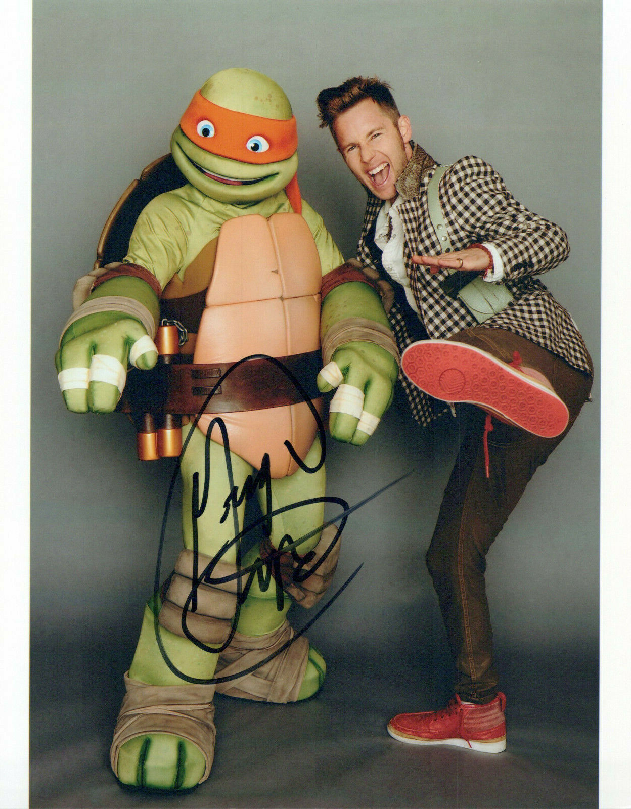 Greg Cipes Teenage Mutant Ninja Turtles autographed Photo Poster painting signed 8X10 #1