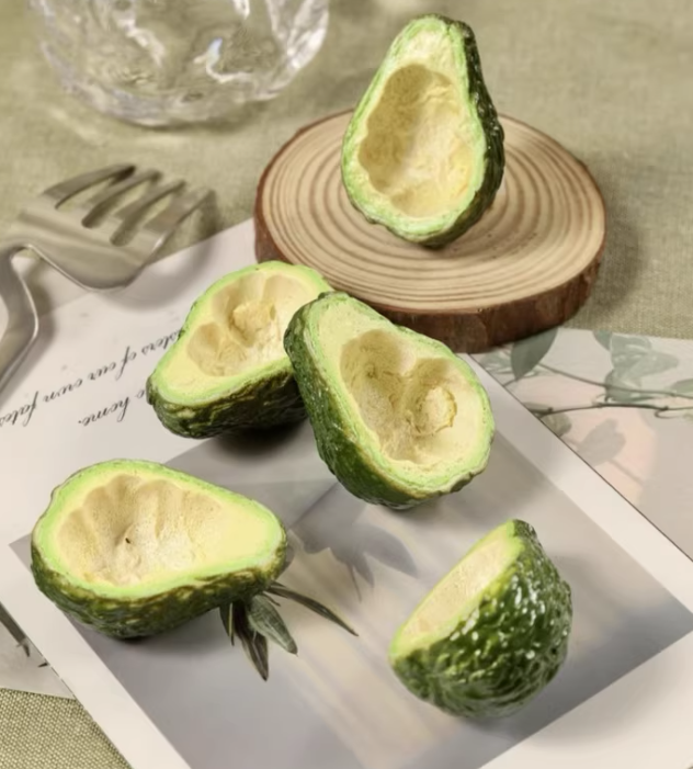 Mini Resin Avocado Half Charm