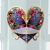 &Eacute;tag&egrave;re d&rsquo;angle papillon en acrylique - D&eacute;coration artisanale 5d