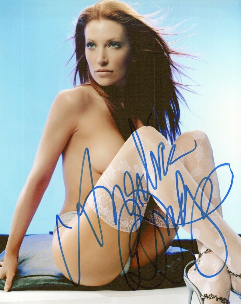 Angelica Bridges glamour shot autographed Photo Poster painting signed 8x10 #12