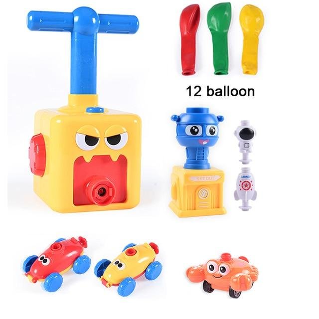 Balloon Launcher Car Toy Set
