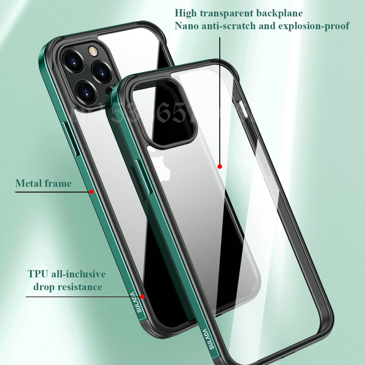 Iphone 13 Metal Frame Phone Case